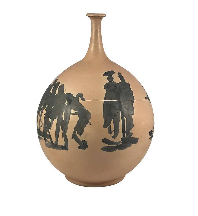 Lenid 266 terracotta vase