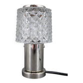1970s Glass Table Lamp by Kamenicky Senov, Czechoslovakia