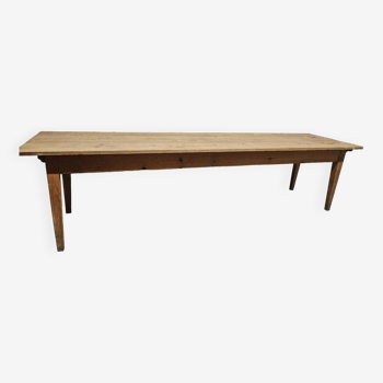 Fir farm table large model 3m