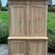 Two-part cherry wood sideboard