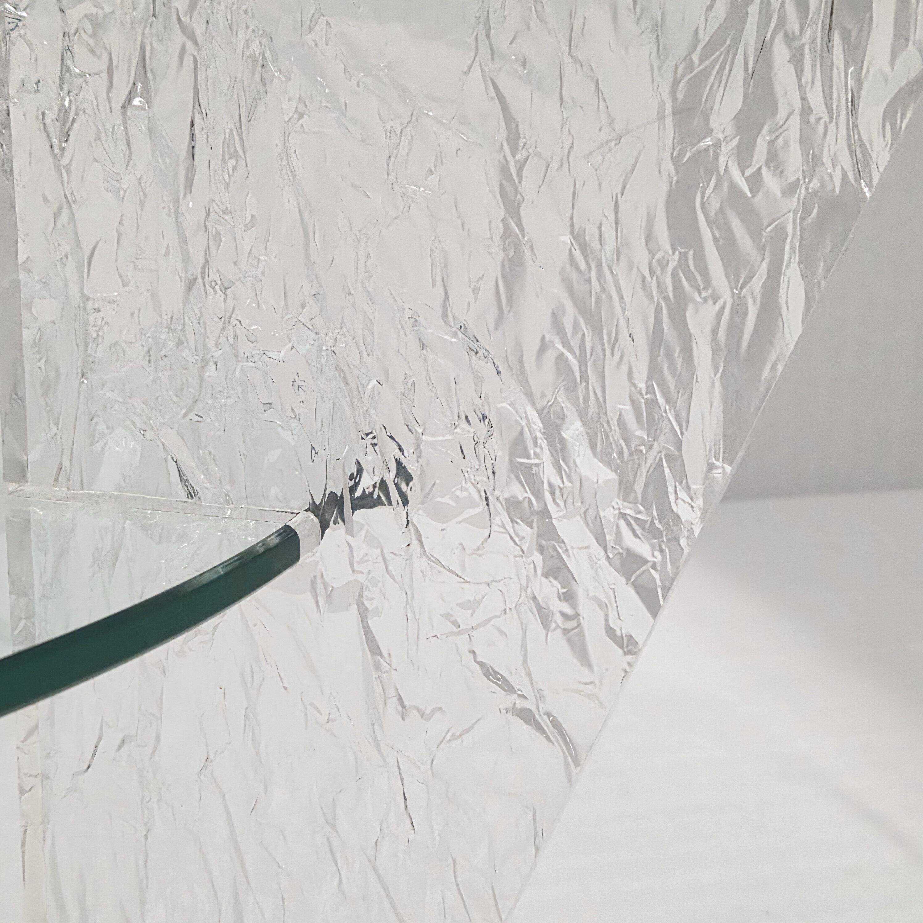 Vintage coffee table by Jeannot Cerutti, 1980