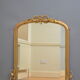 Victorian giltwood overmantel mirror