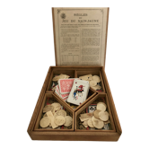 Game of yellow dwarf with its bone chips