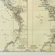 Old engraving 1898, ancient Egypt, map, Arabic • Lithograph, Original plate