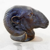 Bronze ram's head - 50s
