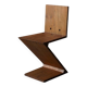 Gerrit Rietveld Zig Zag chair by G.A.v.d. Groenekan, The Netherlands 1960s