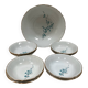 Vintage porcelain service: salad bowl and 8 small bowls.