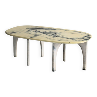 Vintage coffee table | table | marble | 60s | swedish