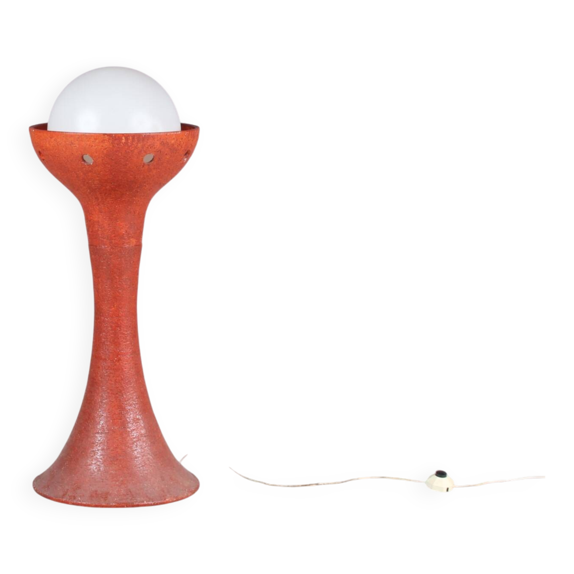 1970s Ceramics floor lamp by Doria Leuchten, Germany