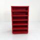 Red cabinet model “4964” by Olaf Von Bohr for Kartell, 1970