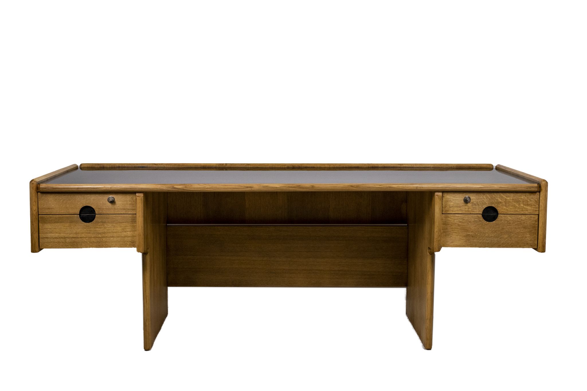 Bureau en chêne, années 1970