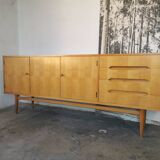 Sideboard in blond wood, 1970