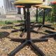 Adjustable stools from the 70s
