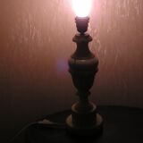 Alabaster lamp base from the 80s