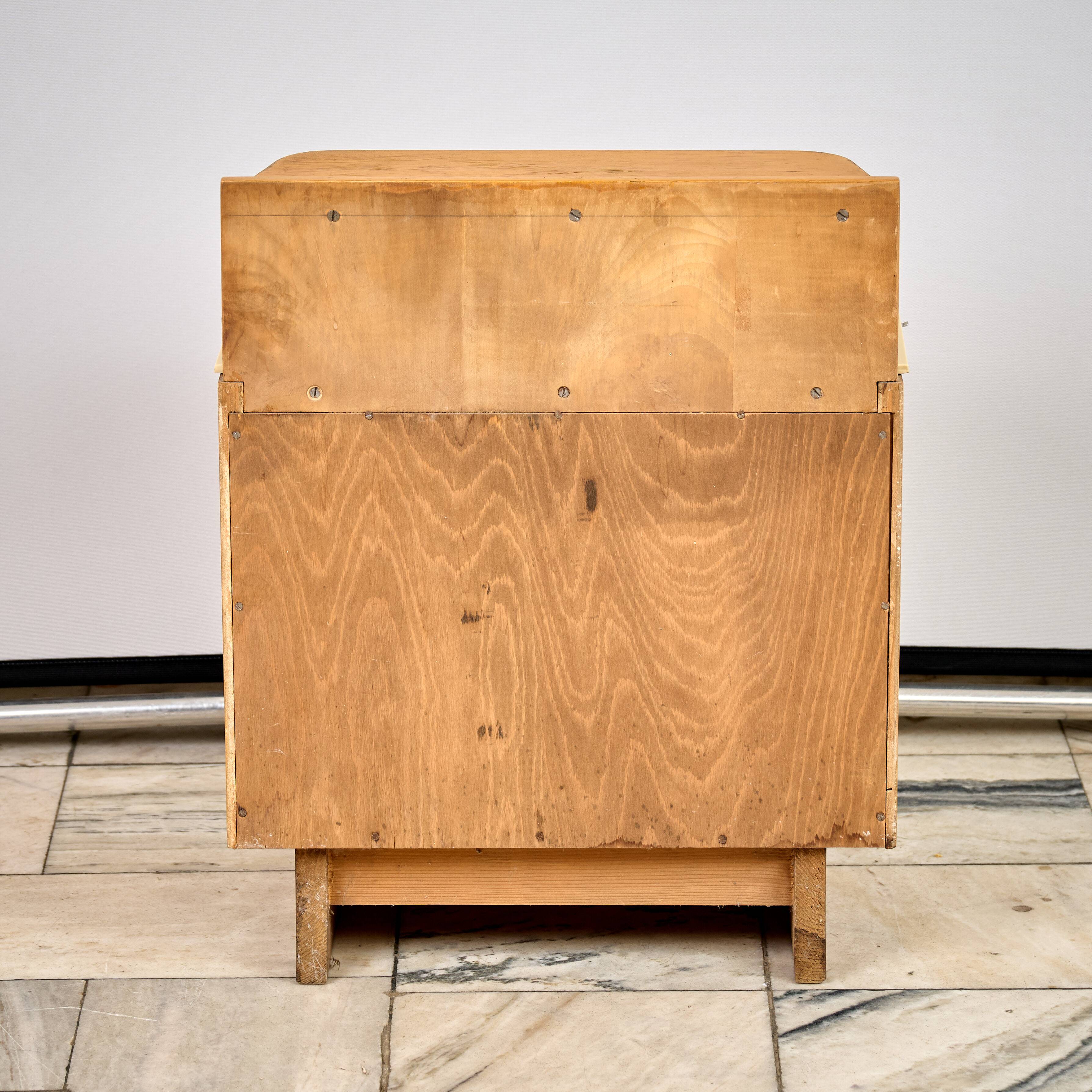Set of two Art Déco nightstands by Jindřich Halabala, 1960s, Czechoslovakia