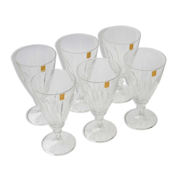 Lot de 6 verres anciens