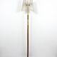 Mid-century brass floor lamp by Rupert Nikoll, Austria, 1950s.