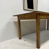 Oak and pine farmhouse table