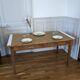 Wooden dining table