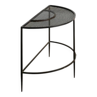 Decorative French Mid Century Side Console Table by Mathieu Matégot, 1950s