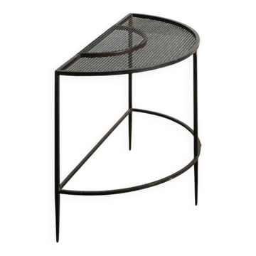 Decorative French Mid Century Side Console Table by Mathieu Matégot, 1950s