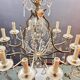 Vintage Crystal Chandelier, Italy, 1960s
