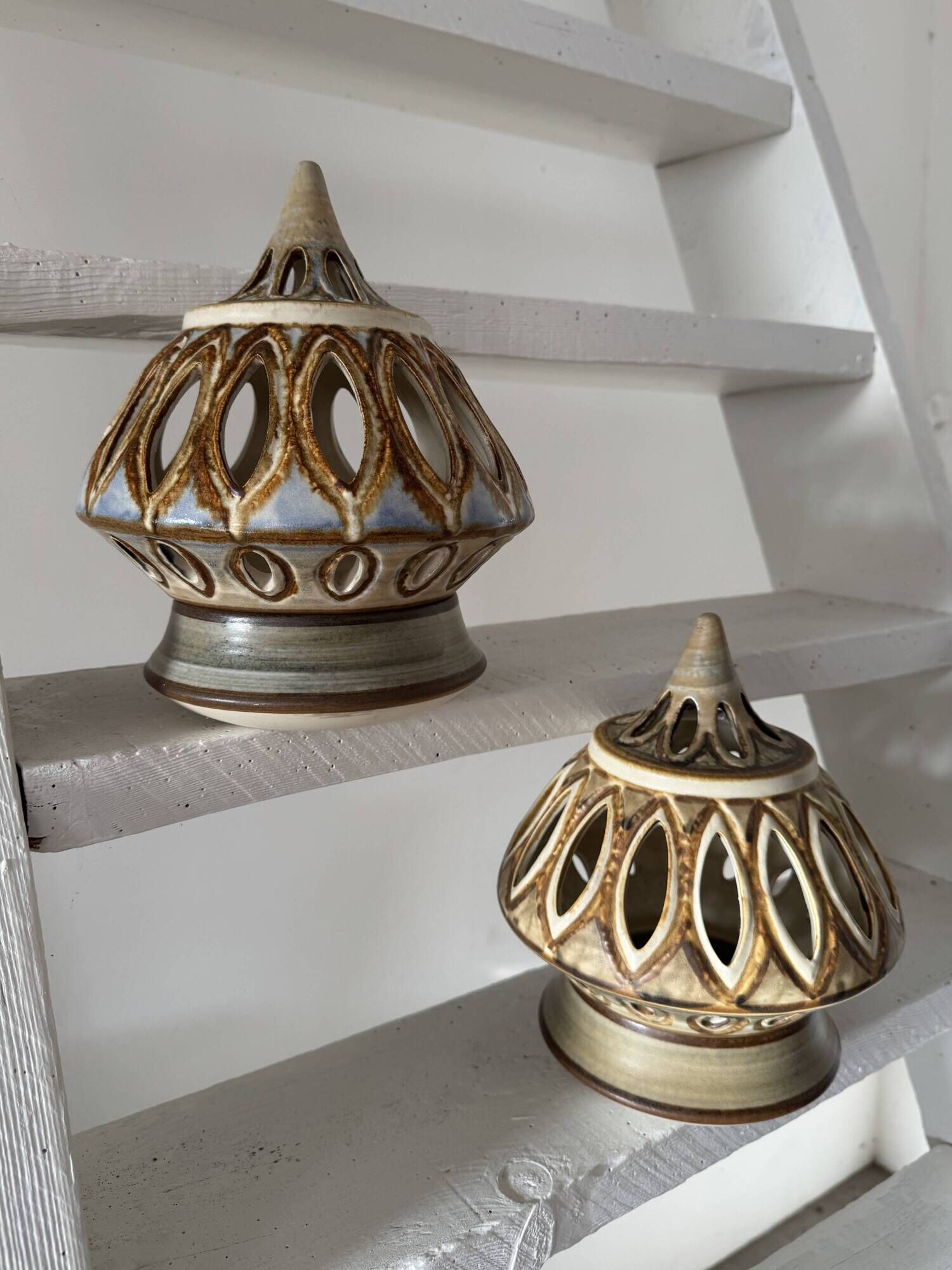 lantern Noomi Backhausen, Søholm Stentøj, Denmark, mid century