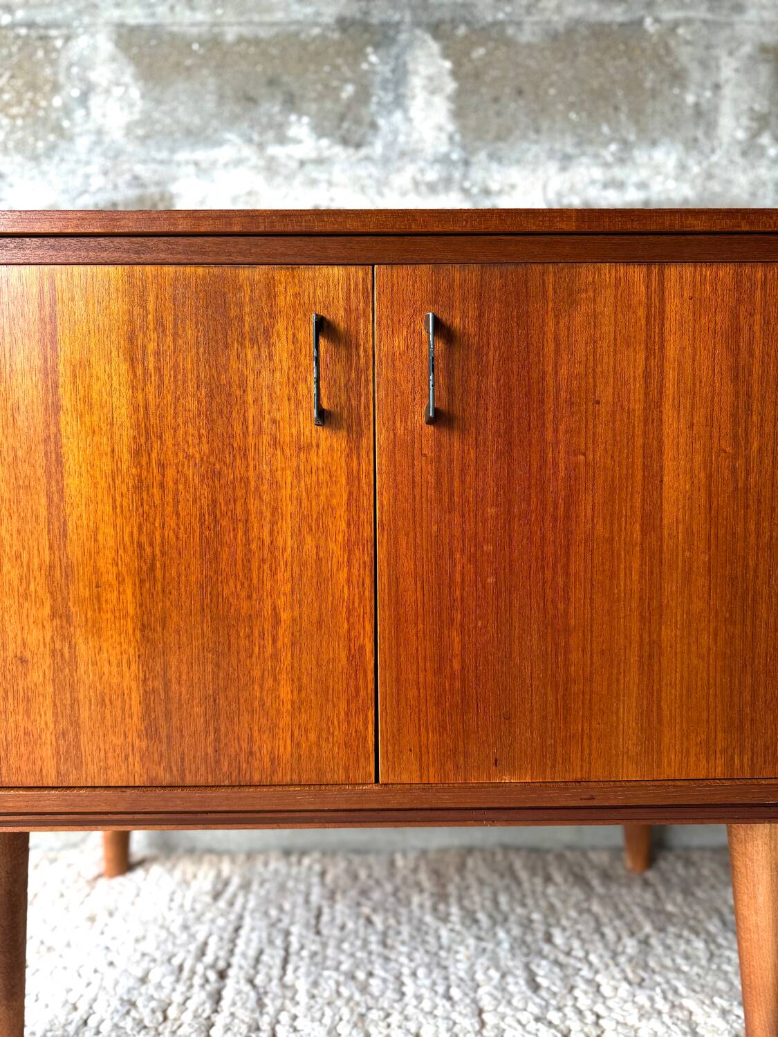 Commode vintage en teck, années 60/70