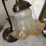 Art nouveau style tulip lamp