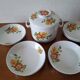 Vintage table service in Italian porcelain "Royal" with floral decoration.