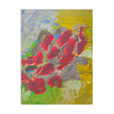 Painting on Kraft paper
