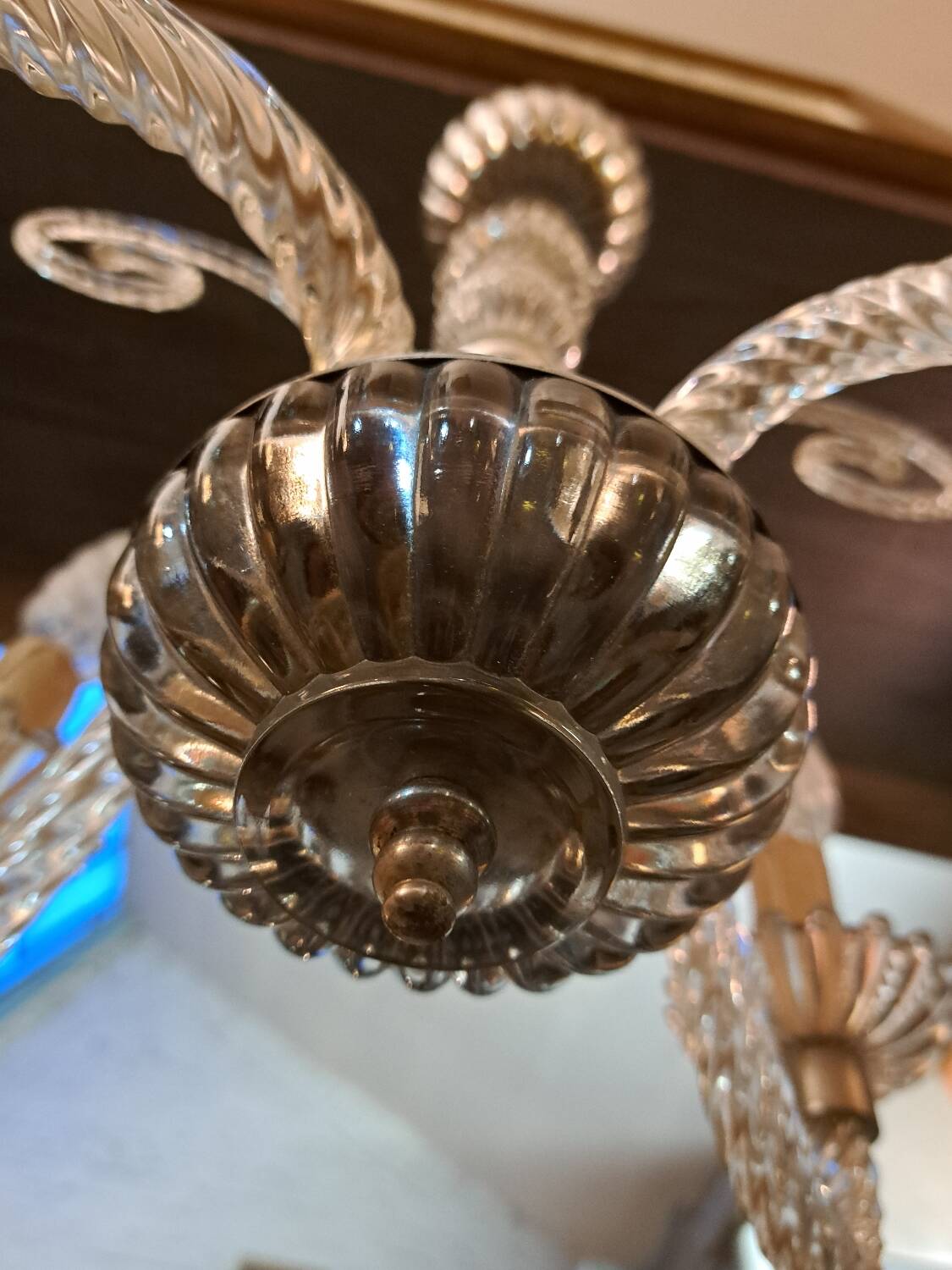 Murano crystal chandelier