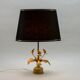 Exclusive Mid-Century Design Brass 'Fleur de Lis' Table Lamp, 1960s