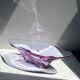 Bohemian Alexandrite / Neodym Glass Bowl by Skrdlovice