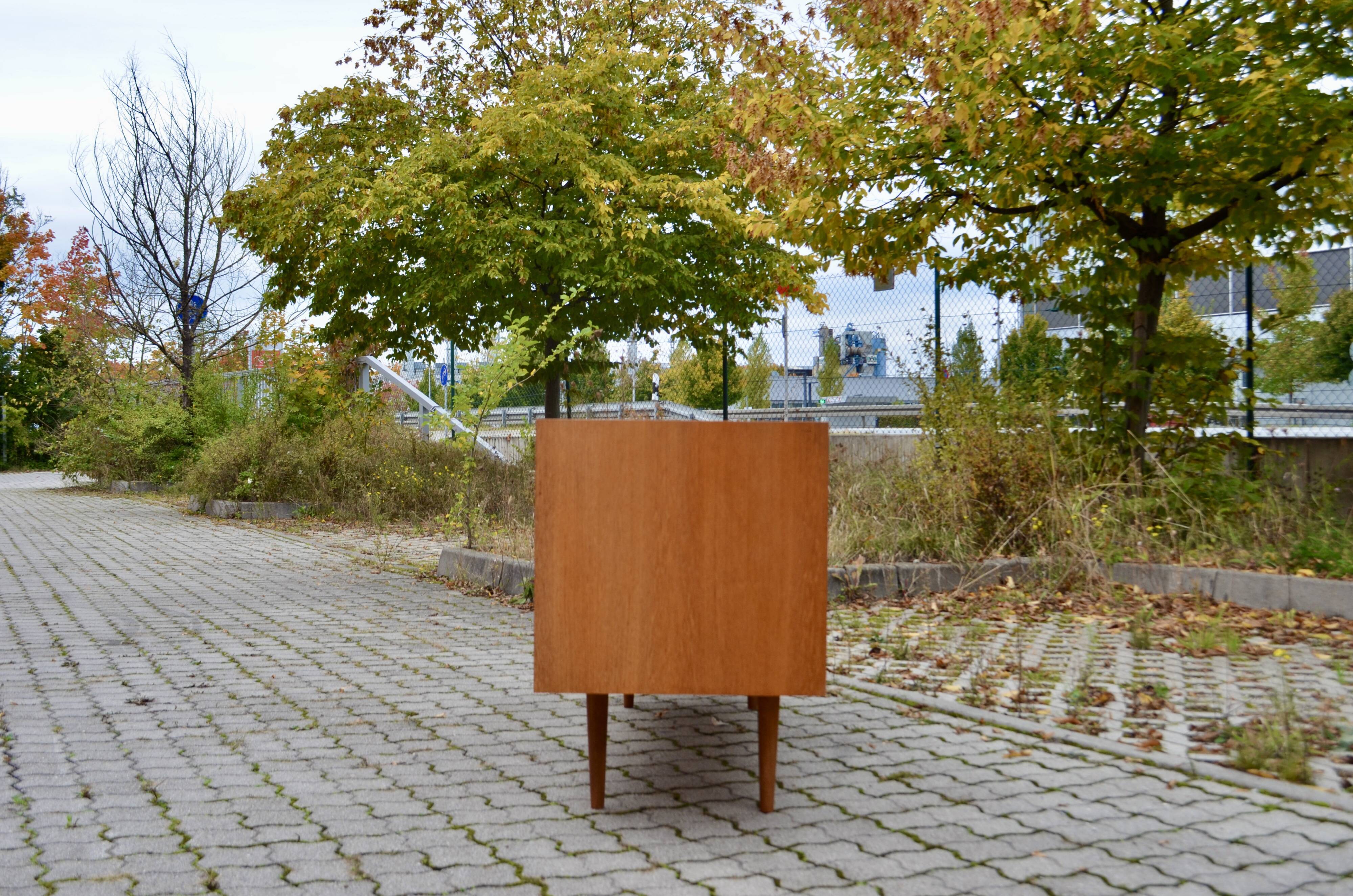 Mid century danish modern sideboard teak franz meyer vintage 60er