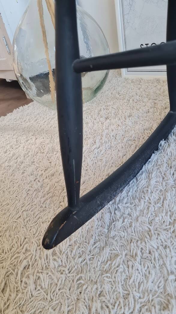 Scandinavian rocking chair from the 1960s.