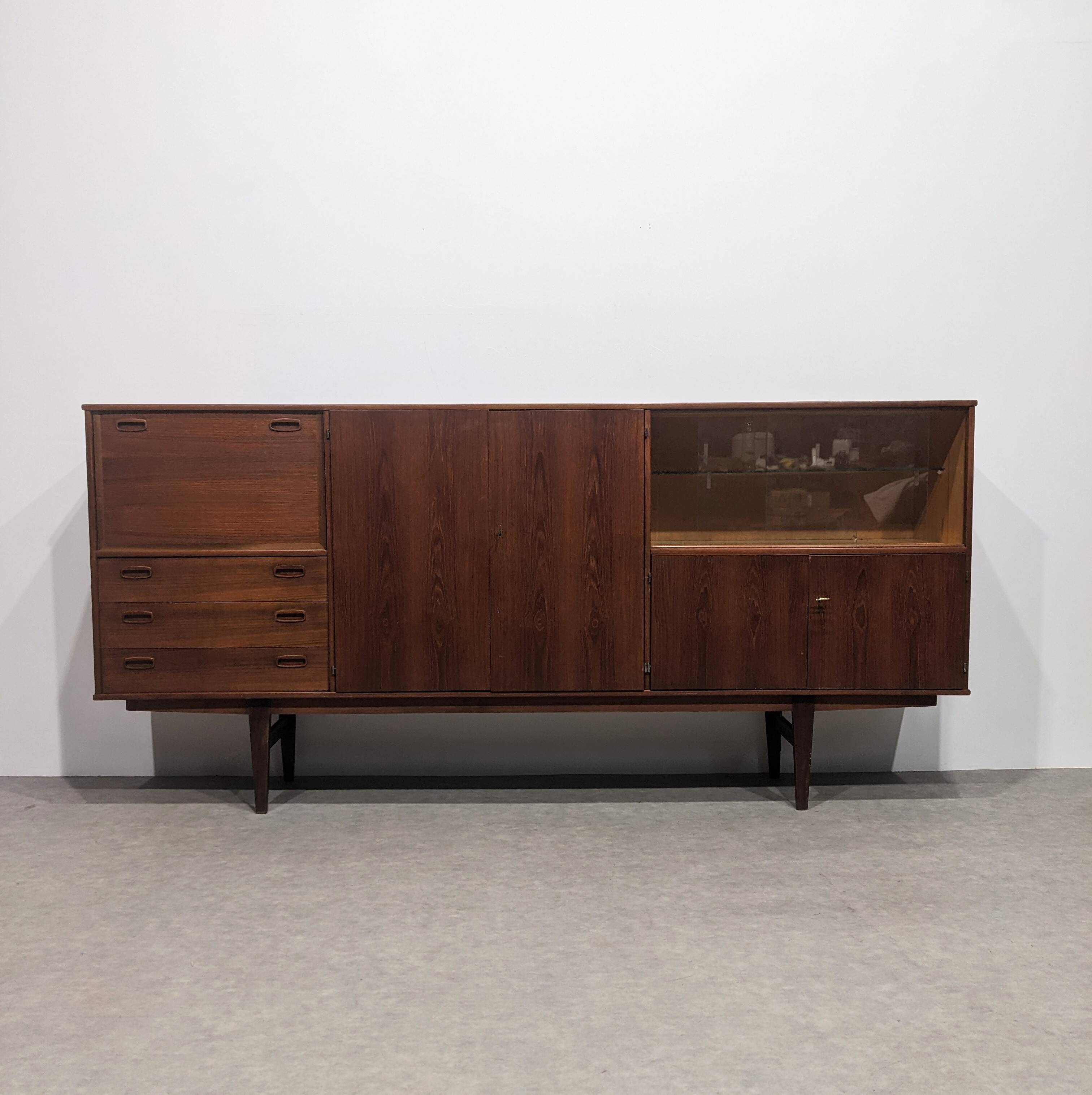 Long mid-century sideboard