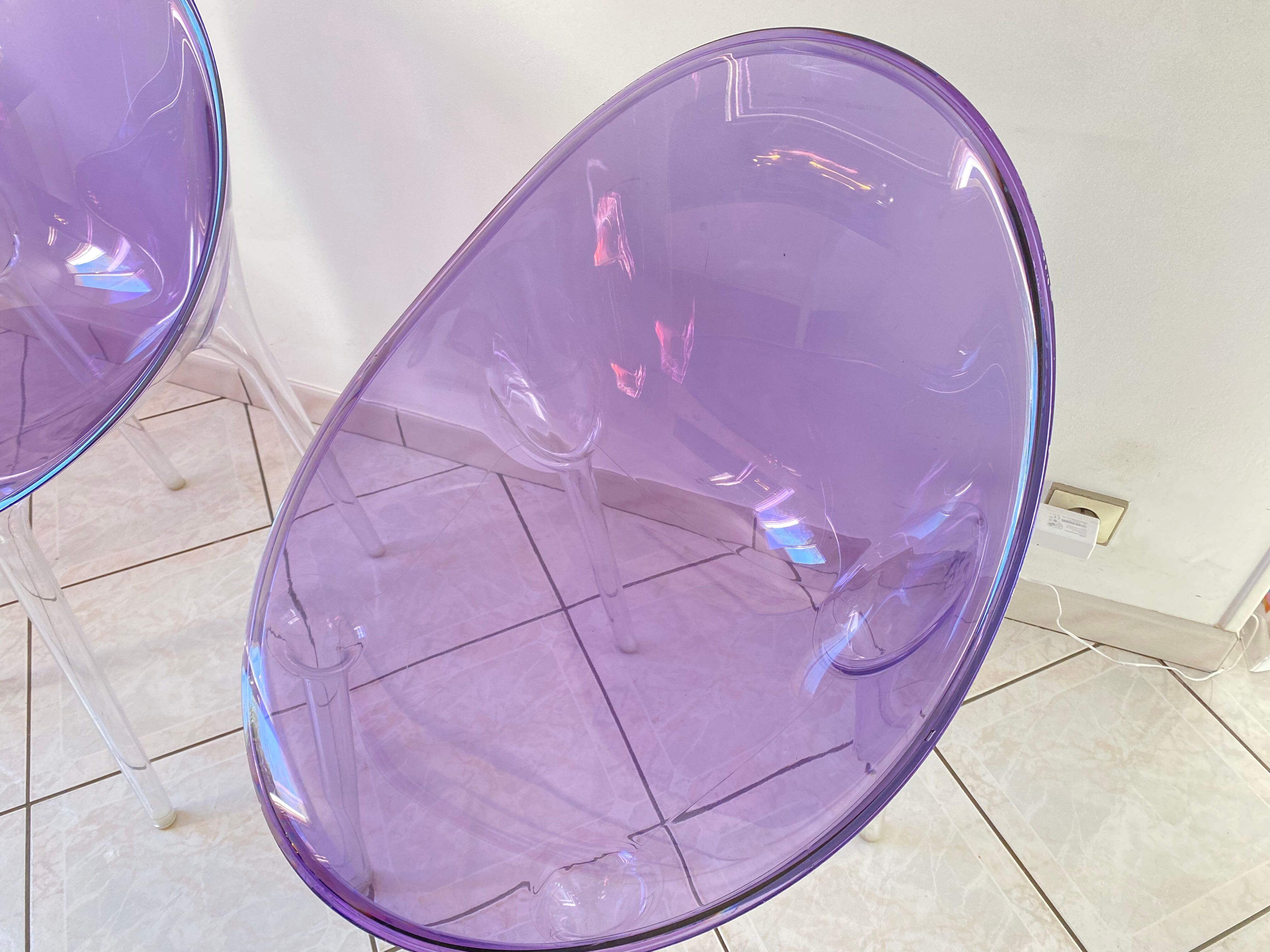 Fauteuil Kartell Mr impossible design Philippe Starck