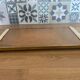 Vintage 1950s roller mirror plateau in very good condition.