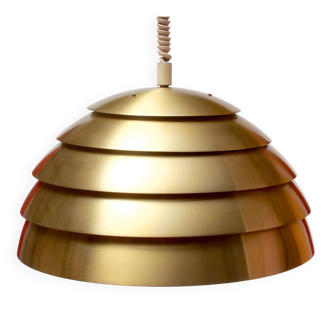 1960s ceiling lamp Hans-Agne Jakobsson in Gold