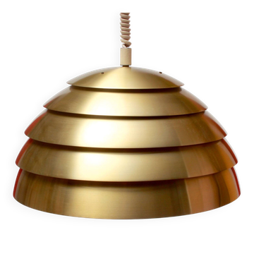 Lampe de plafond des années 1960 Hans-Agne Jakobsson en or