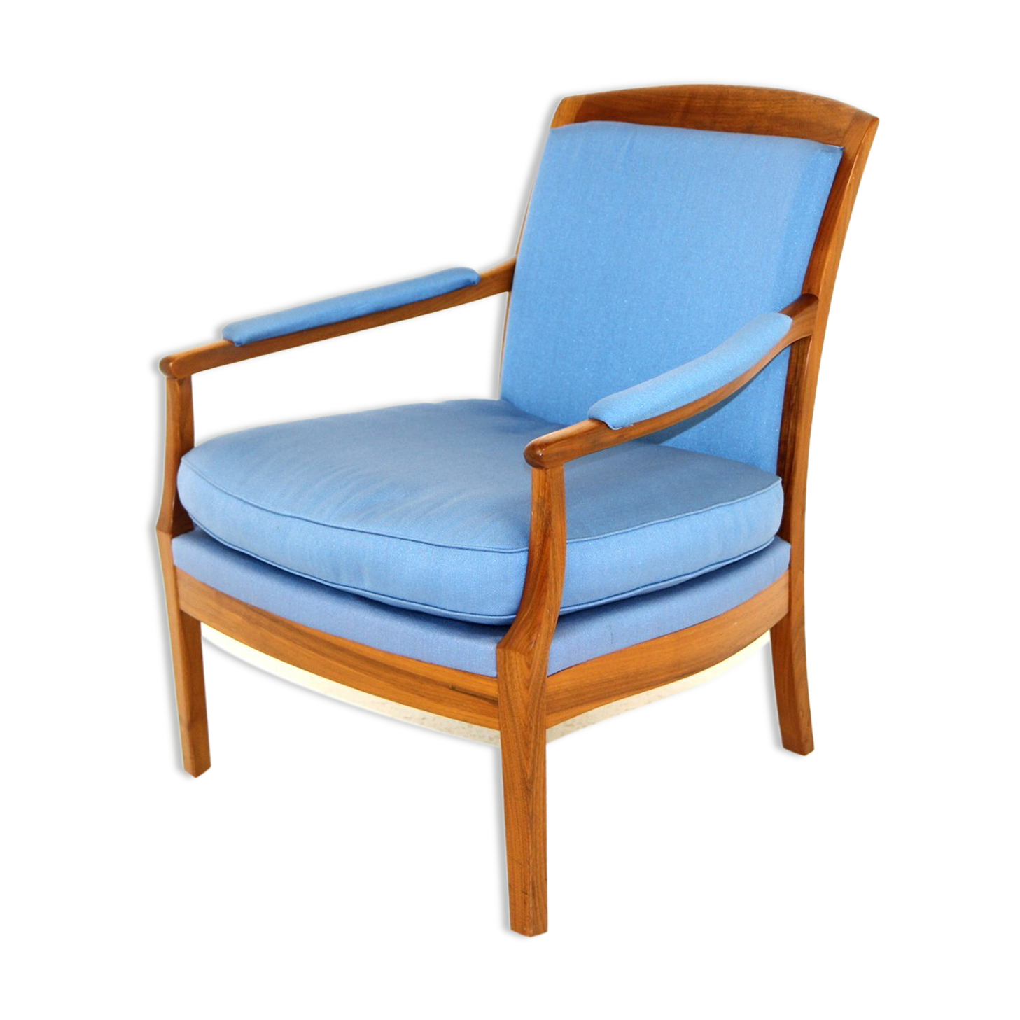 Walnut armchair, Sweden, 1960