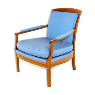 Fauteuil en noyer, Suède, 1960