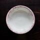 Antique Lunéville earthenware basin/salad bowl, Printanier pattern, red