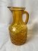 Amber glass carafe