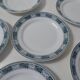 6 flat plates lotus, terre de fer