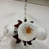 Mazzega design chandelier 1970