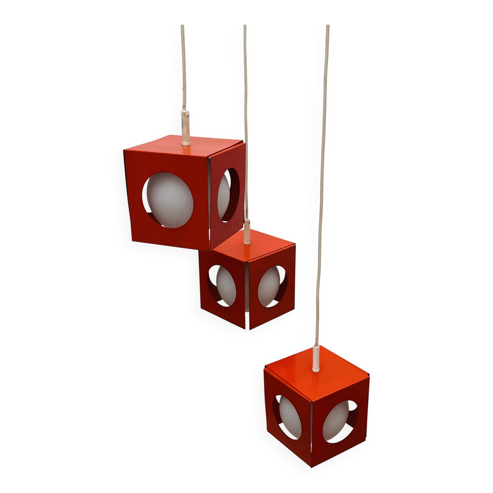 Suspension Space-âge orange