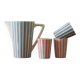 Ensemble limonade de Staffel Limburg des années 1950