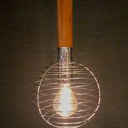 Unique Italian 'urban' hanging lamp by Esperia Luci